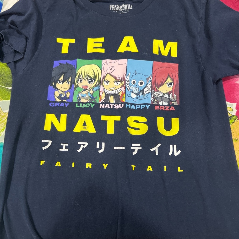 Team Natsu T-Shirt - Black